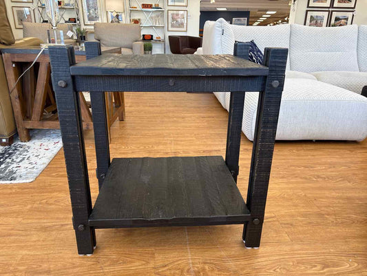Arhaus Rustic Industrial  Side Table