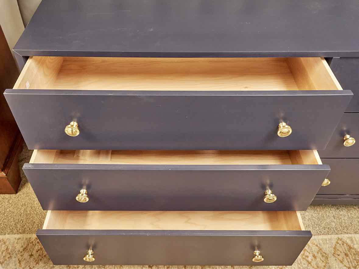 Gat Creek "Tomlin" 6 Drawer Dresser in Classic Sailor Blue Finish