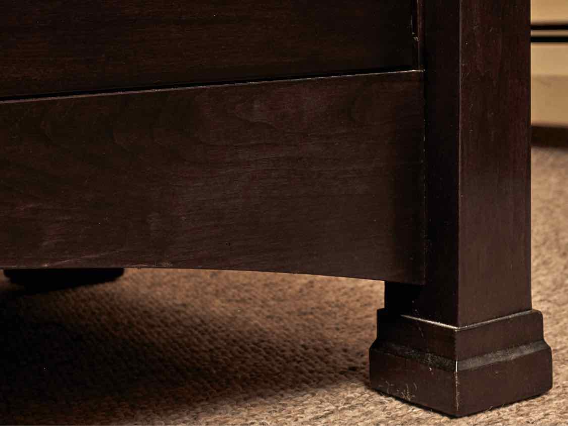 Stickley 'Glasgour' Collection 9 Drawer Dresser in Dark Cherry Finish