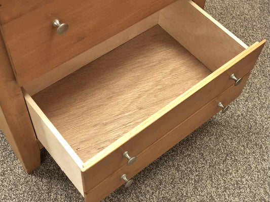 Stanley Maple Two Drawer Nightstand
