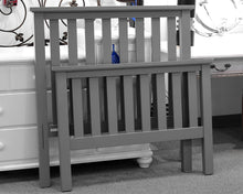 Gray Pottery Barn Kids "Elliott" Twin Bed