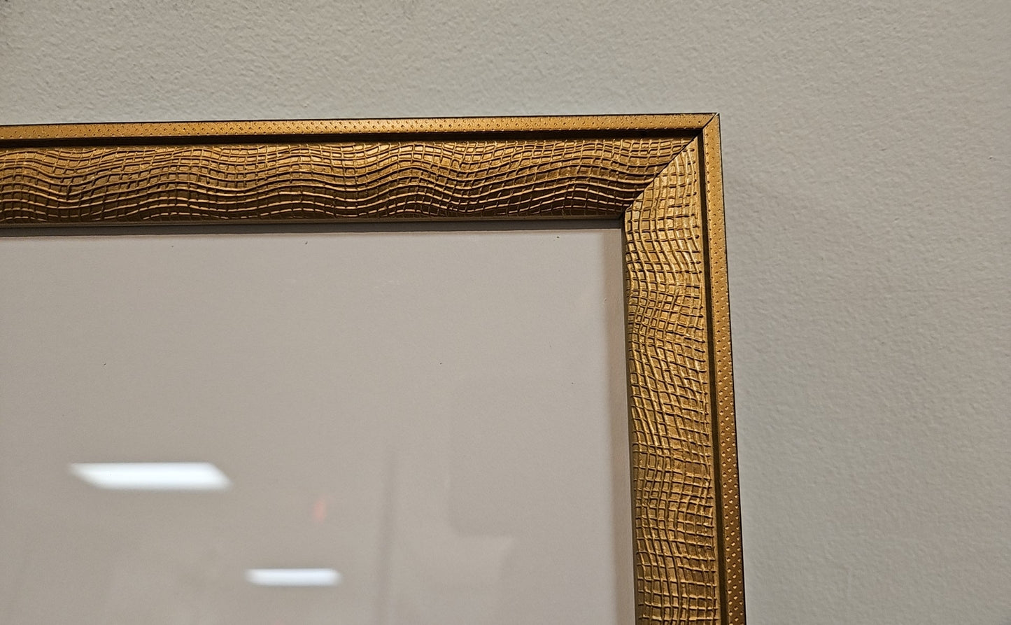 'Muted Horizons B' Landscape in Antique Gold Frame