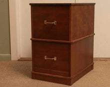 Cherry 2 Drawer File Cabinet