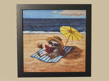'Beach Chick' Framed Print