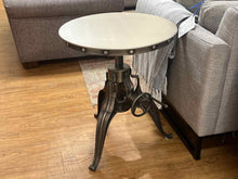 West Elm Industrial Crank Side Table