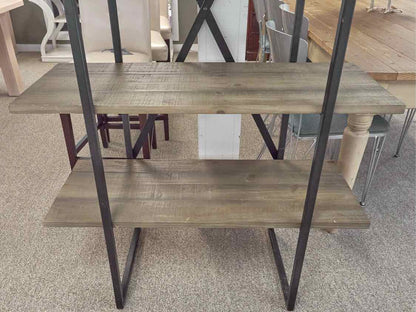 Pottery Barn Black Metal Frame  Etagere with 4 Shelves