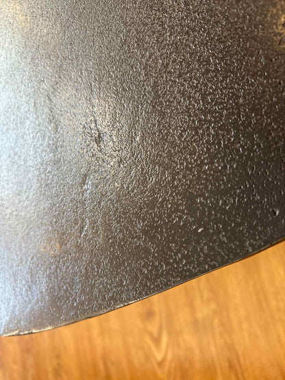 Metallic Oval Cocktail Table