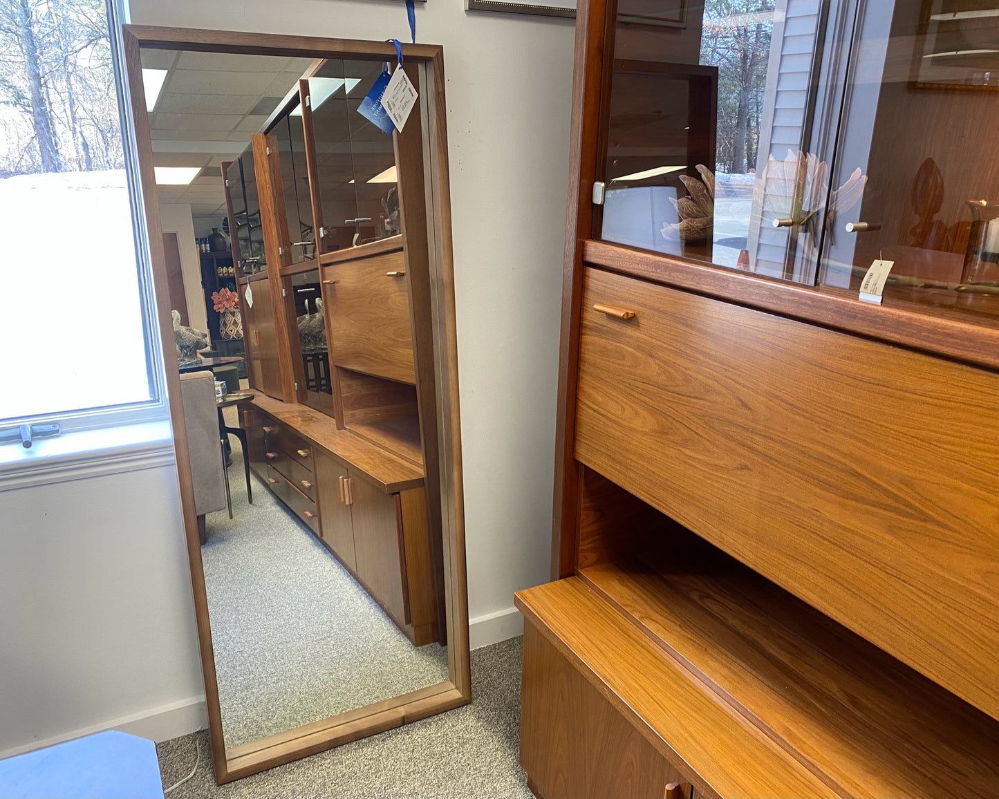 Gat Creek "Gerard " Large Mirror in Cherry