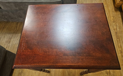 Side Table with Gallery Shelf