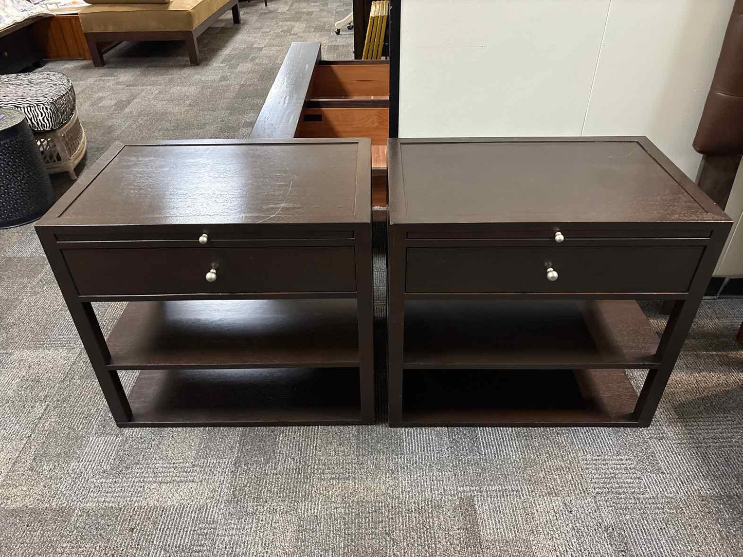 Pair of Holly Hunt Nightstands