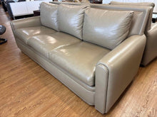 Hancock and Moore 3-Seat Leather Sofa in Putty