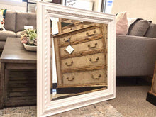 Maine Cottage Beveled Mirror in White Frame