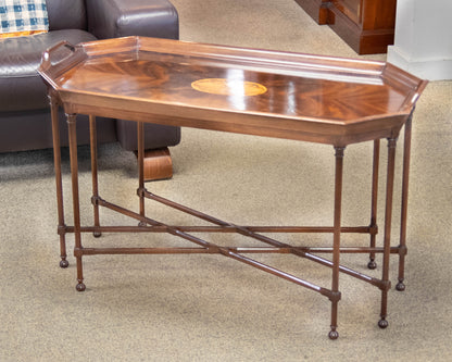 Councill Craftsman Inlaid Mahogany Cocktail Table