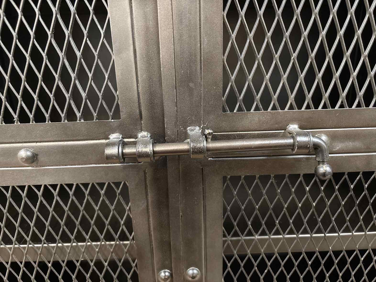 RH Vintage Industrial Steel Cabinet