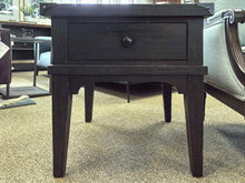 Weathered Black Side Table