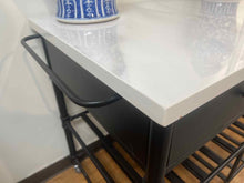 White Marble Top Island