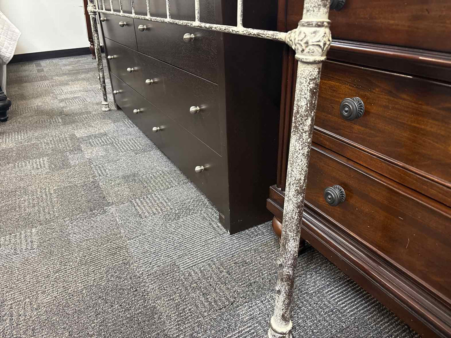 Charles P. Rogers Iron King Headboard