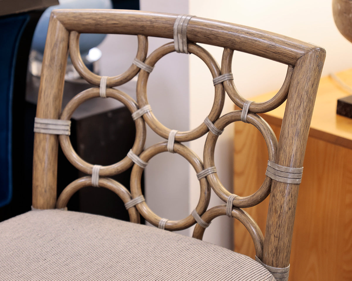 McGuire "Baker Ring" Bar Stool