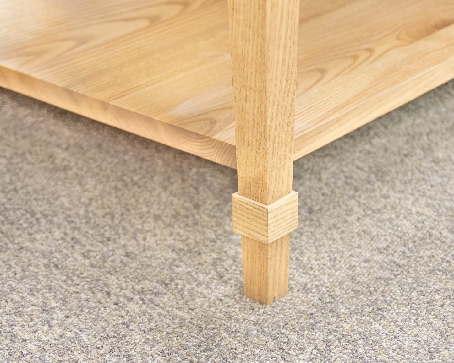 Gat Creek Ava 42" Cocktail Table in Ash Latte Finish