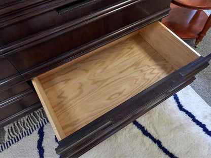 Hickory Chair Co. Mahogany Hall Accent 6 Drawer Chest