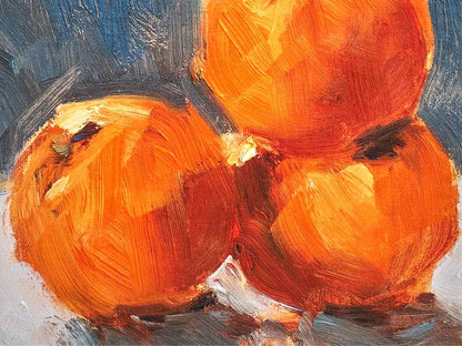 Orange Stack Wall Decor