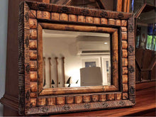 Rattan Framed Mirror