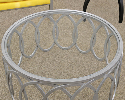 Ballard Design 'Remy' Round Cocktail Table