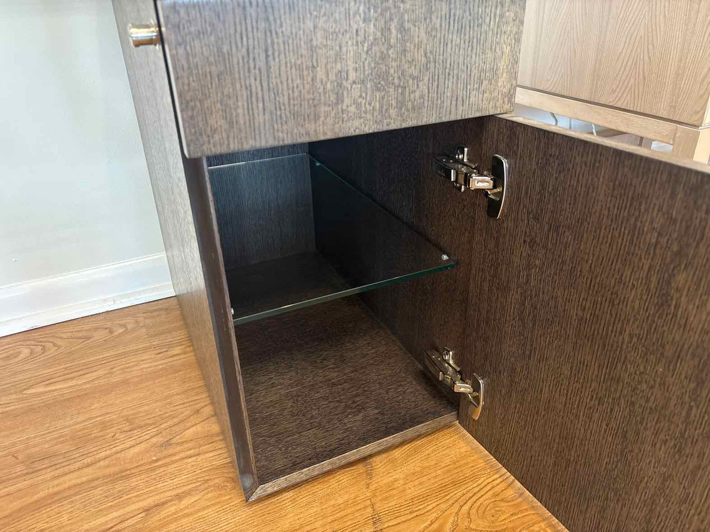 Roche Bobois 'Ténéré' Glass Top Desk