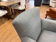 Pair of Crate & Barrel 'Declan' Swivel Chairs