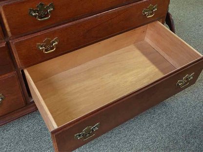 American Drew Mahogany 10 Drawer Triple  Dresser