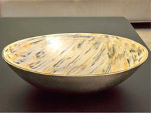 Decorative Painted Metal Bowl