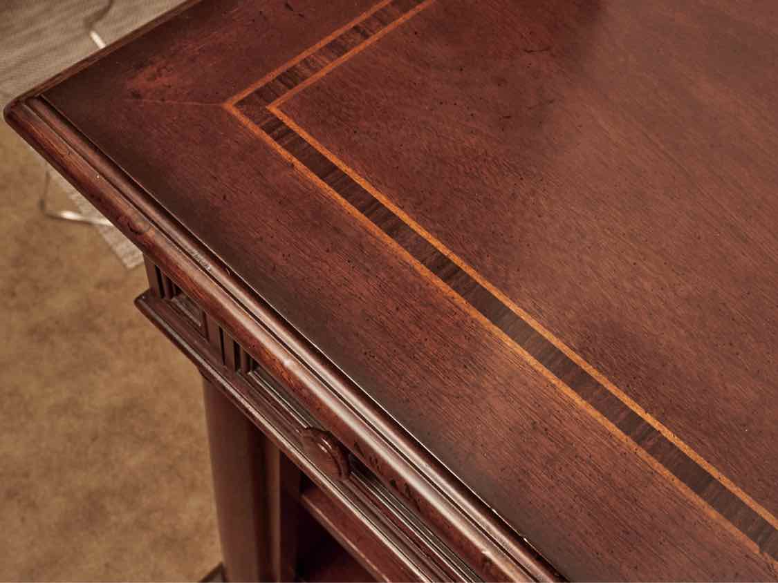 Thomasville  Cherry 2 Dawer 4 Shelf  Console