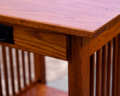 Arts + Crafts Oak Side Table