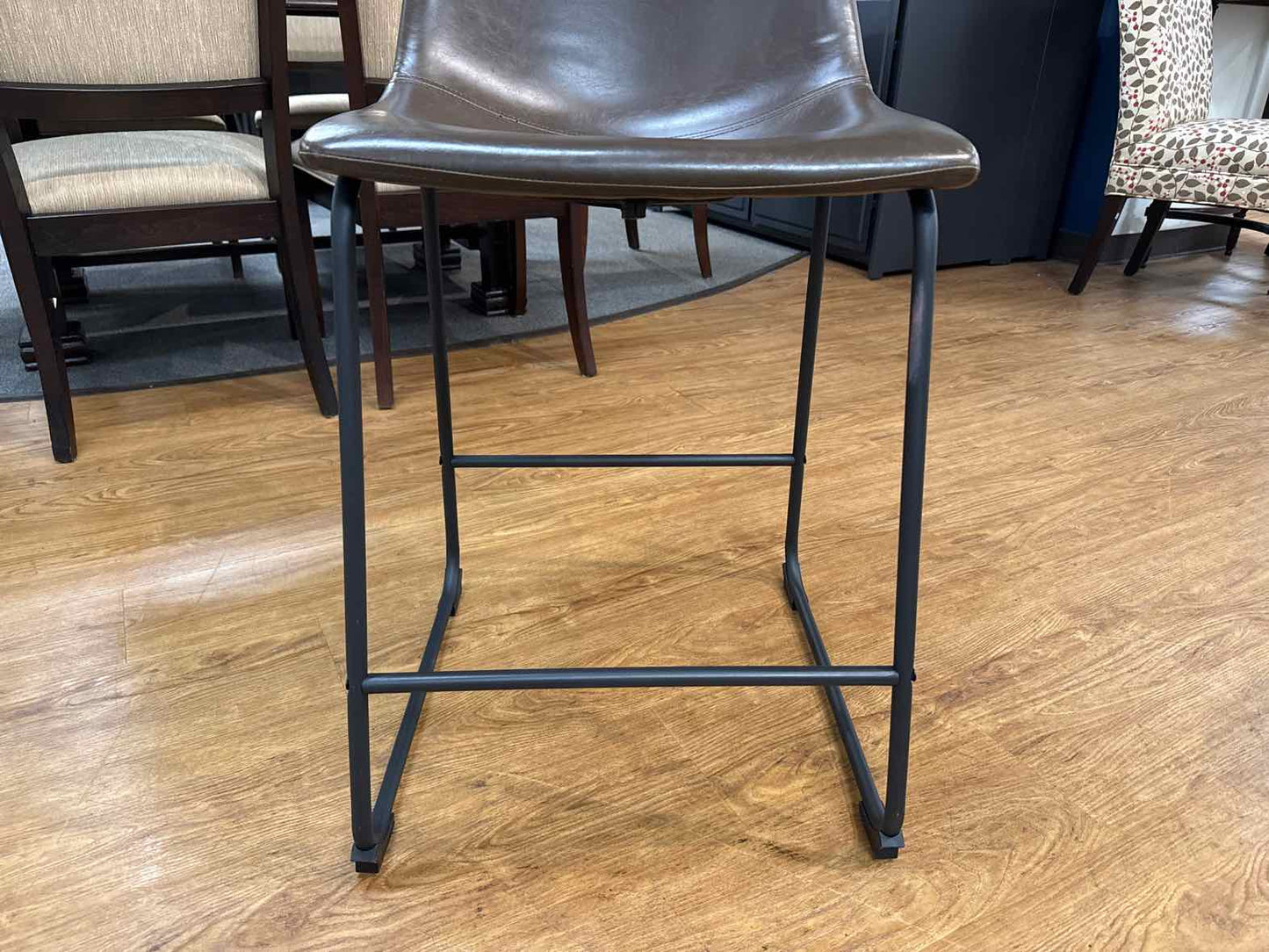 Ashley Furniture 'Centiar' Faux Leather Bar Stools