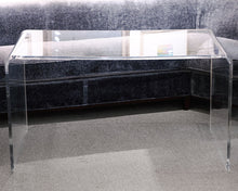 Lucite Waterfall Writing Desk