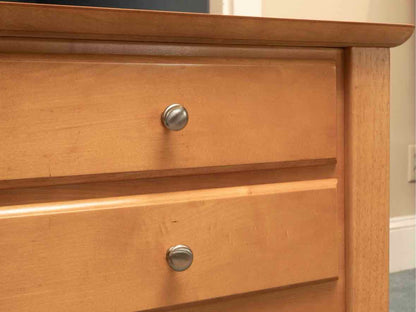 Pair Of Maple  2 Drawer Side Table