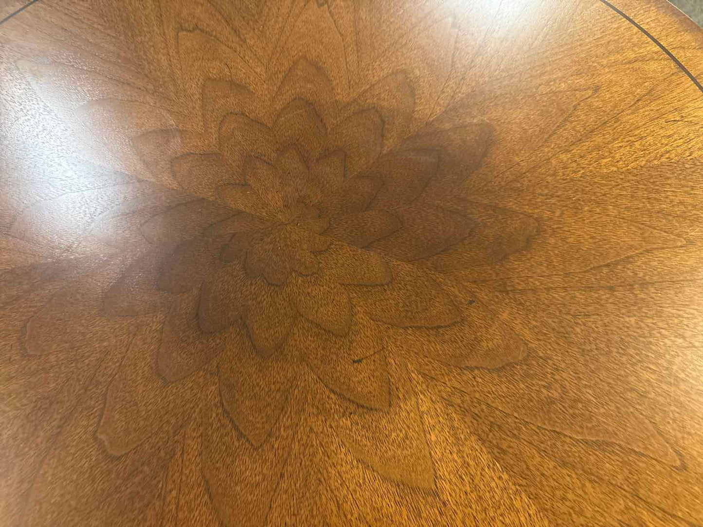 Ethan Allen 'Elton' Side Table on Casters