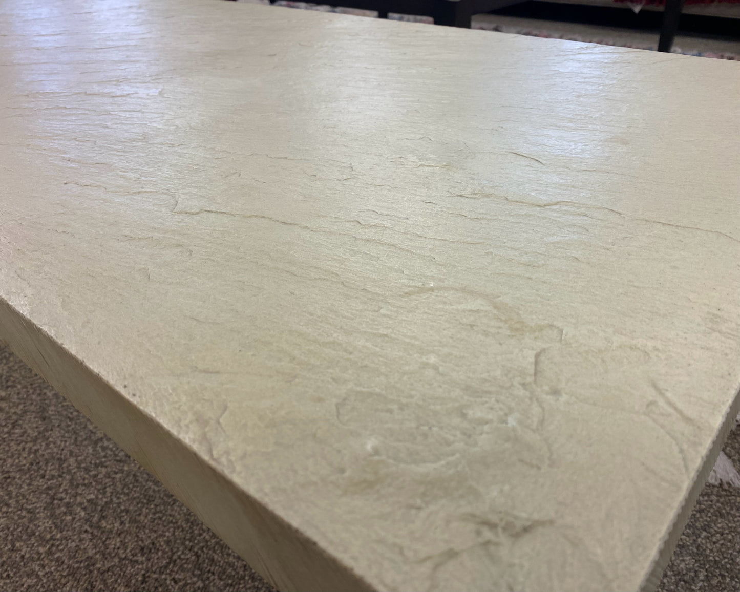 MCM Cocktail Table W/ Cream Top