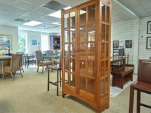 Stickley Cherry Lighted Display Cabinet