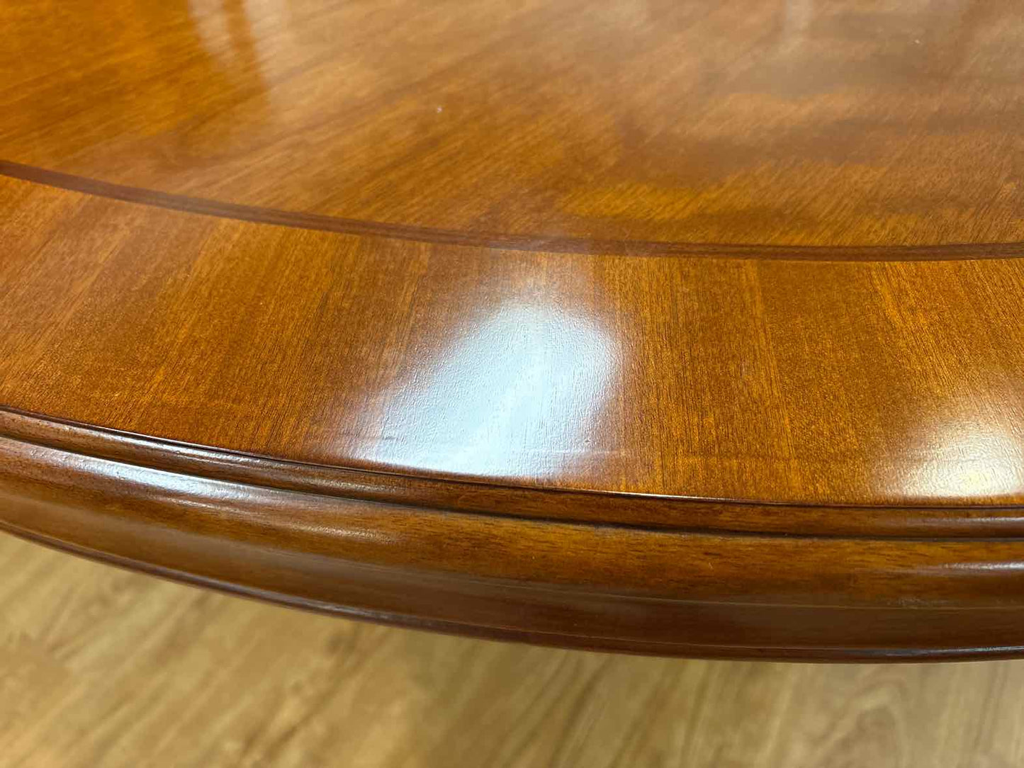 Mahogany Round Dining Table