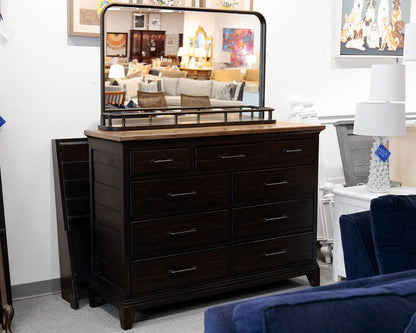 Kincaid Plank Road Westwood 9-Drawer Dresser and Mirror
