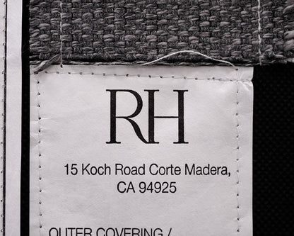 Restoration Hardware Upholstered Storage  Bench