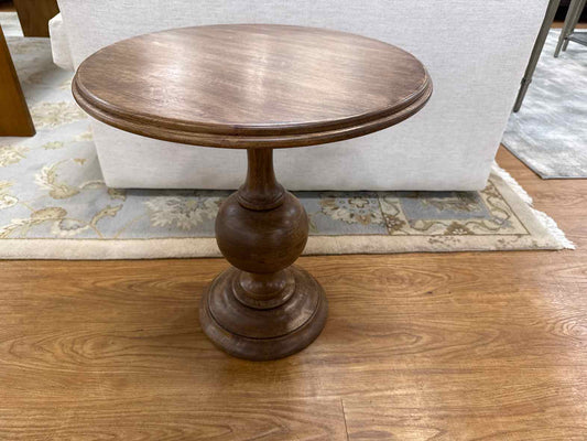 Ethan Allen 'Turner' Pedestal Accent Table