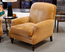 Pair of Gold Tweed Accent Chairs