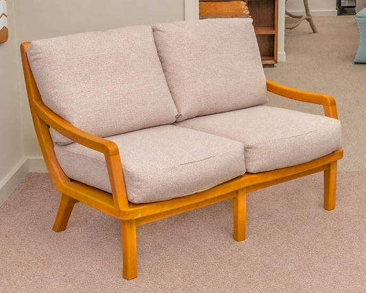 Pompanoosuc Mills South Beach Collection Cherry Framed Loveseat