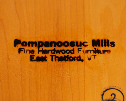 Pompanoosuc Mills Live Edge Table and Chair Set