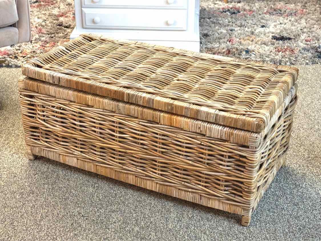 Coastal Wicker Trunk