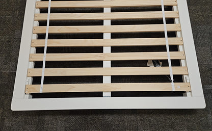 Pottery Barn White Lacquer Queen Bed