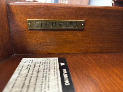 Ethan Allen Regency-Style Demi Lune Server