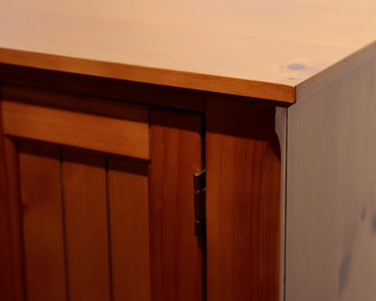 Pine Media Cabinet